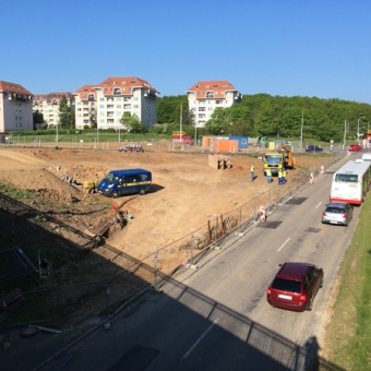 OKO Kohoutovice - Výstavba kruhové křižovatky zahájena